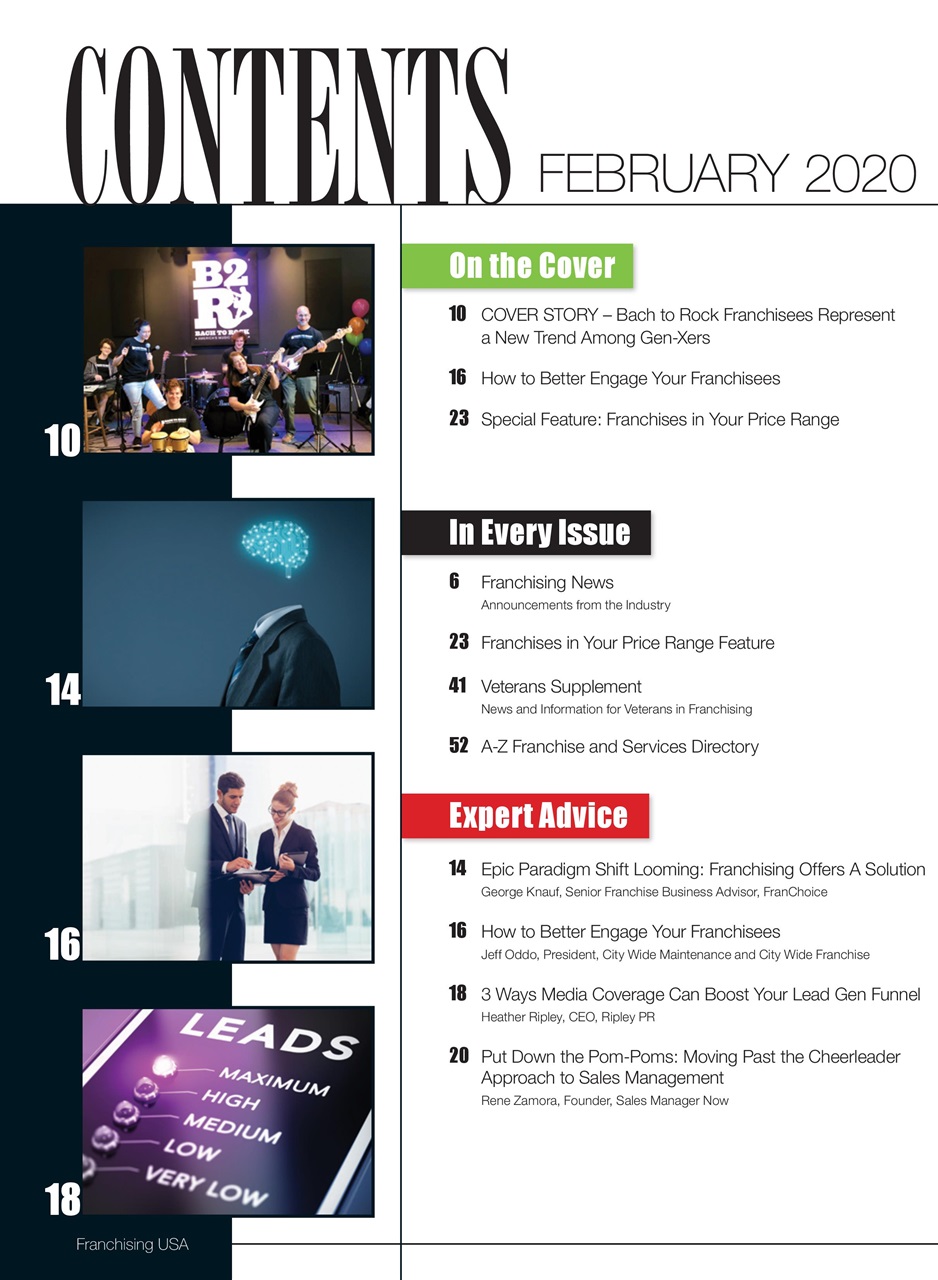 Franchising USA Preview Pages