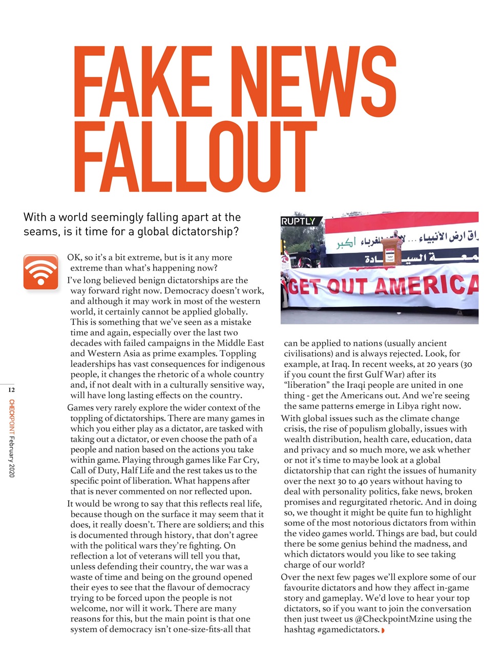 Checkpoint Magazine Preview Pages