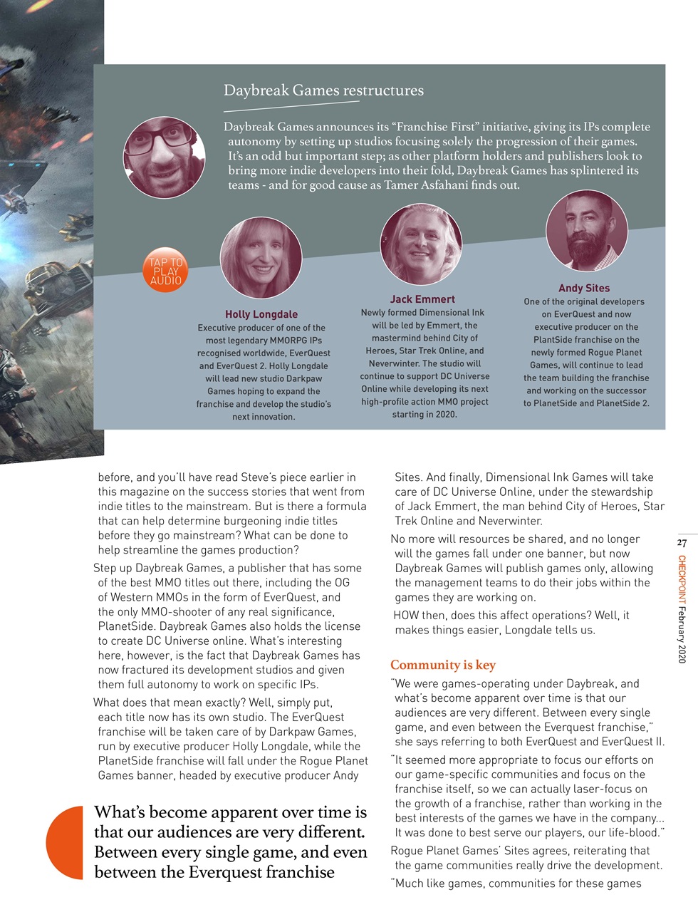 Checkpoint Magazine Preview Pages