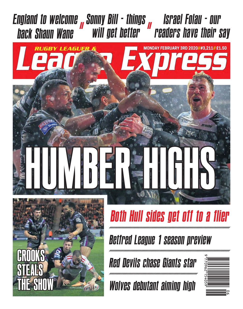 League Express Preview Pages