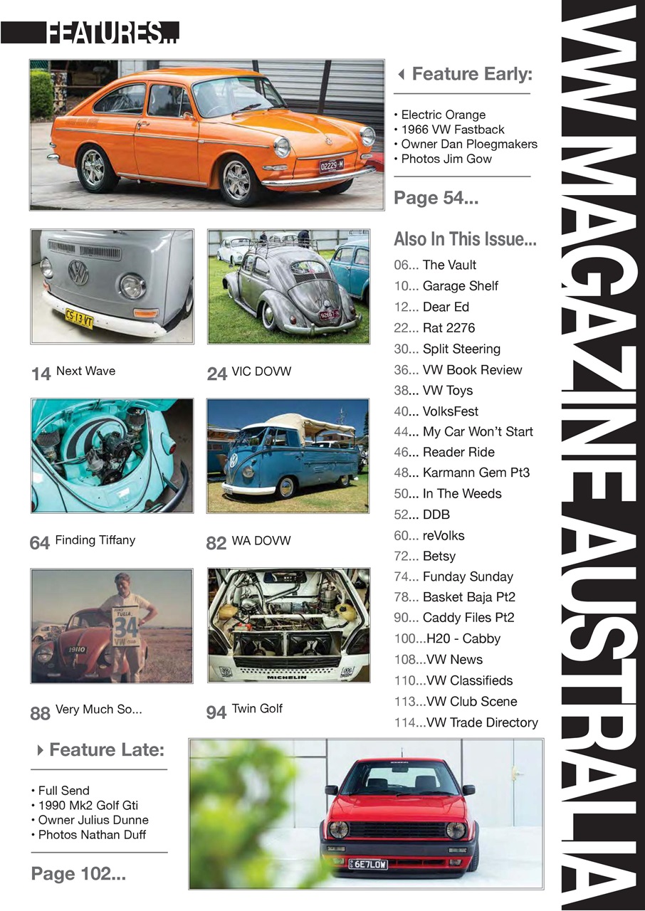 VW Magazine Australia Preview Pages