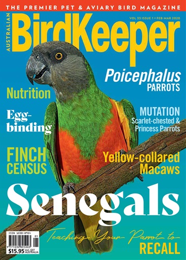 Australian Birdkeeper Magazine issue 