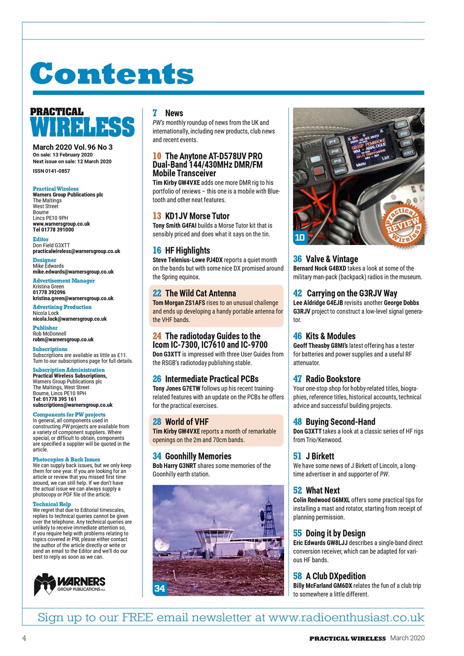 Practical Wireless Preview Pages