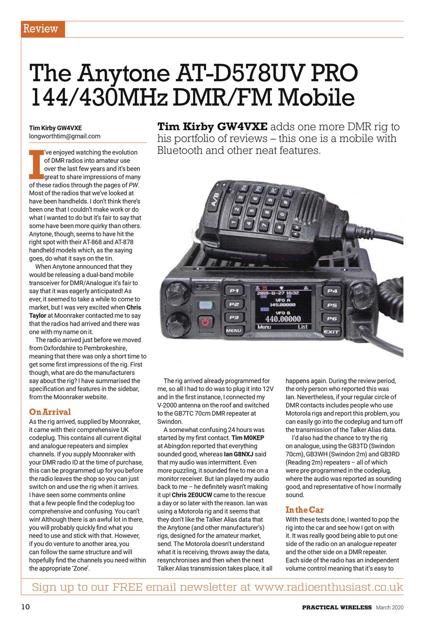 Practical Wireless Preview Pages