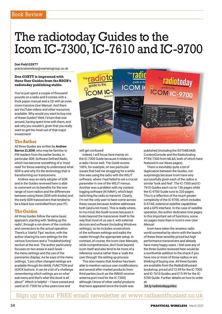 Practical Wireless Preview Pages