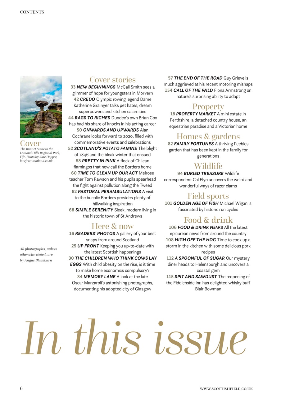 Scottish Field Preview Pages