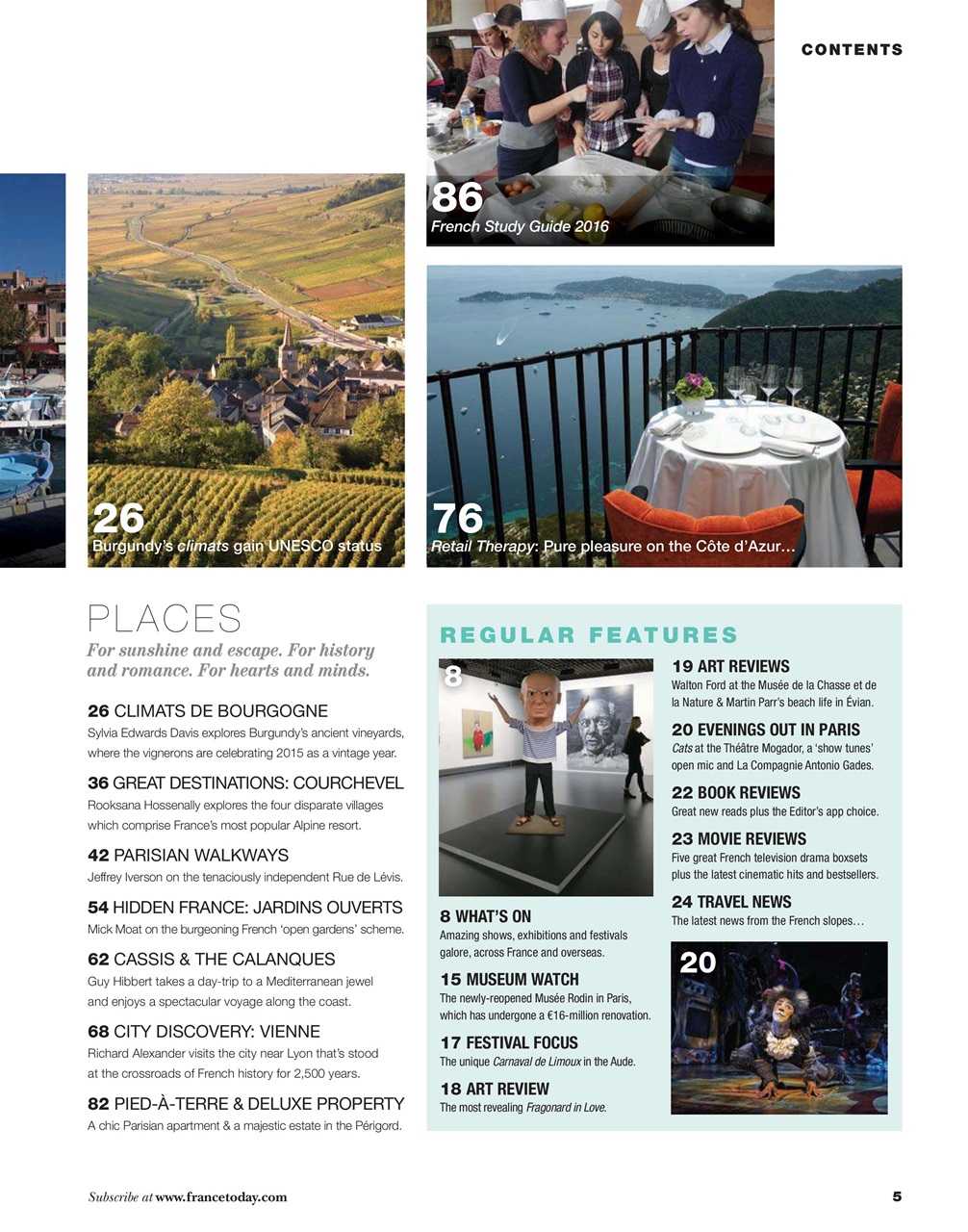 France Today Preview Pages