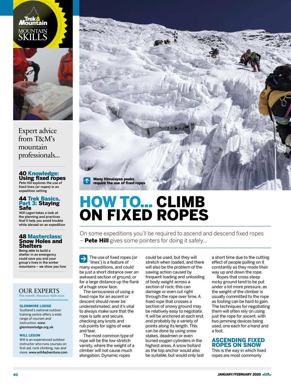 Trek & Mountain Magazine Preview Pages