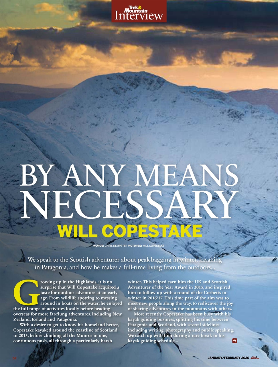 Trek & Mountain Magazine Preview Pages