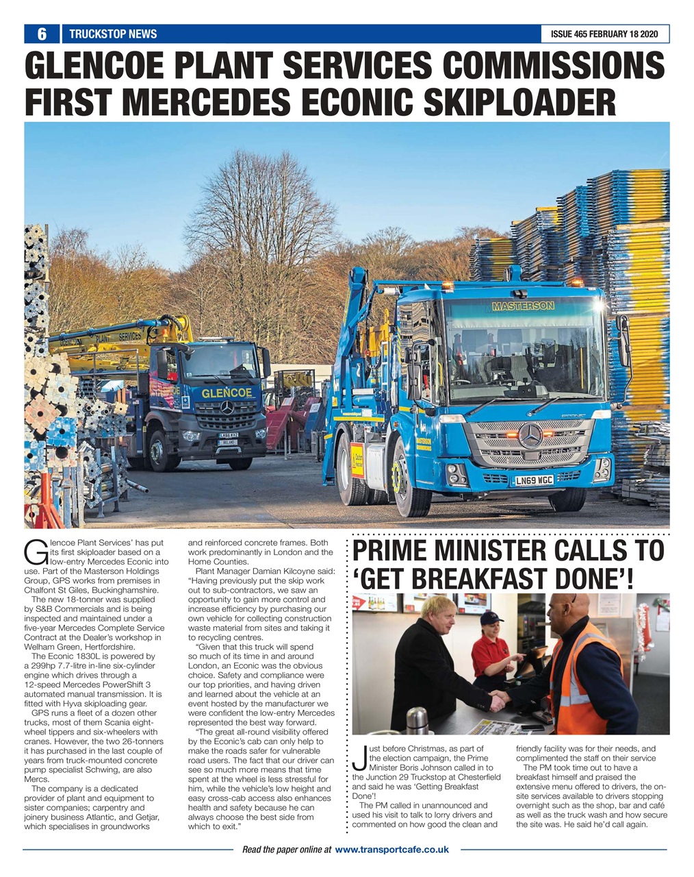 Truckstop News Preview Pages