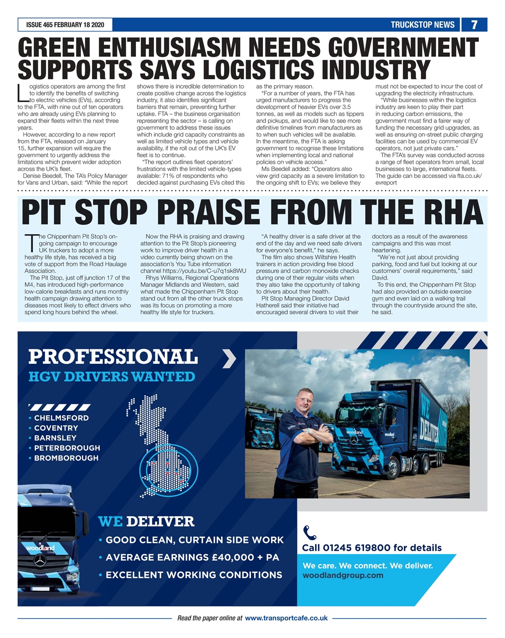 Truckstop News Preview Pages