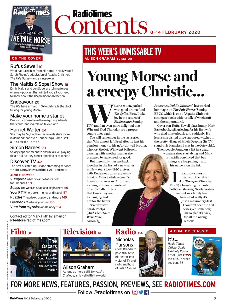 Radio Times Preview Pages