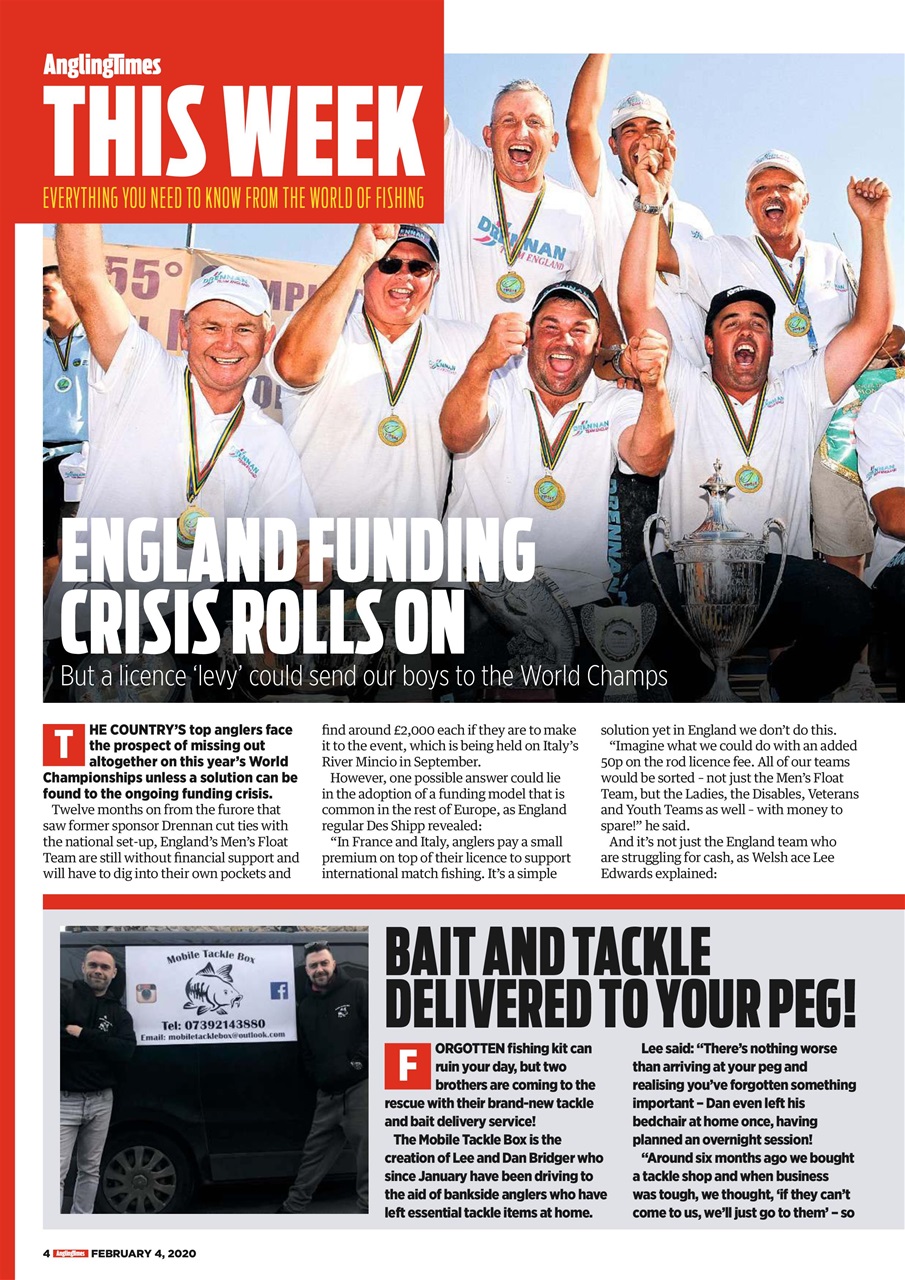Angling Times Preview Pages