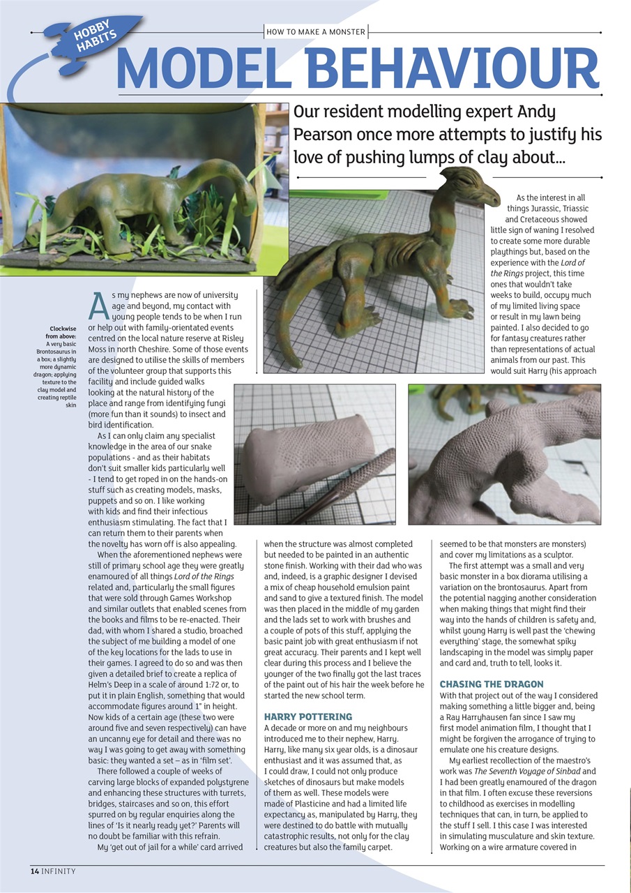 Infinity Magazine Preview Pages