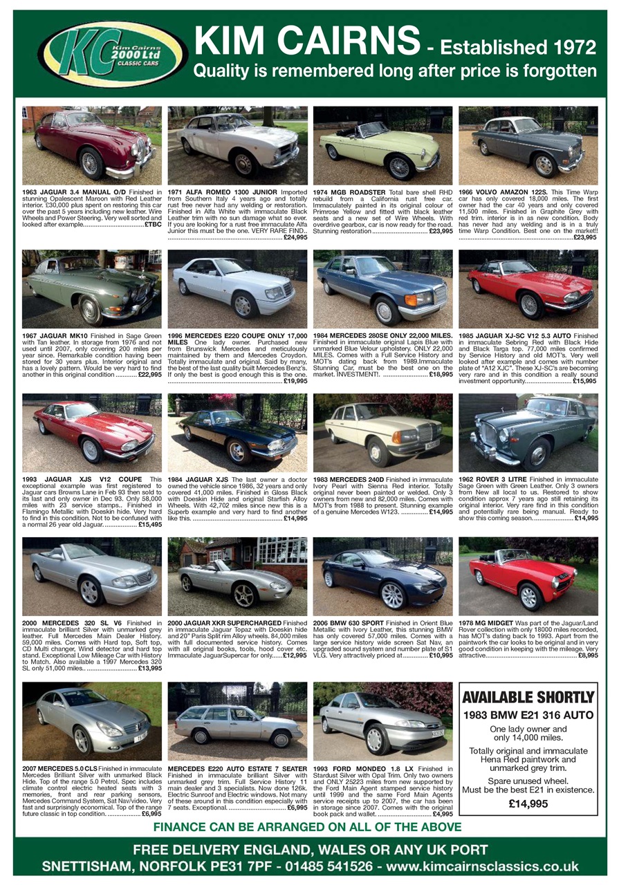Classic Car Mart Preview Pages