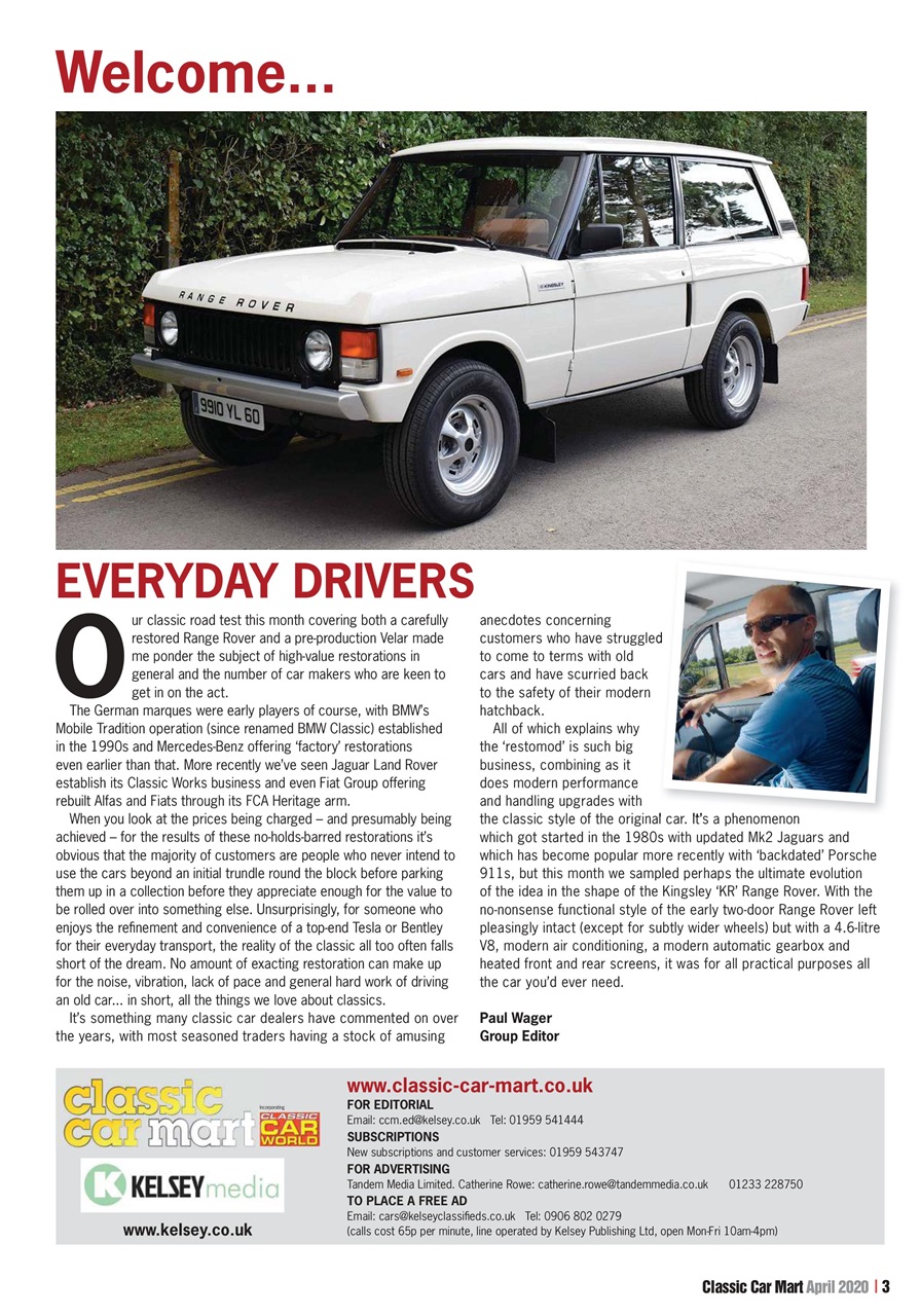 Classic Car Mart Preview Pages