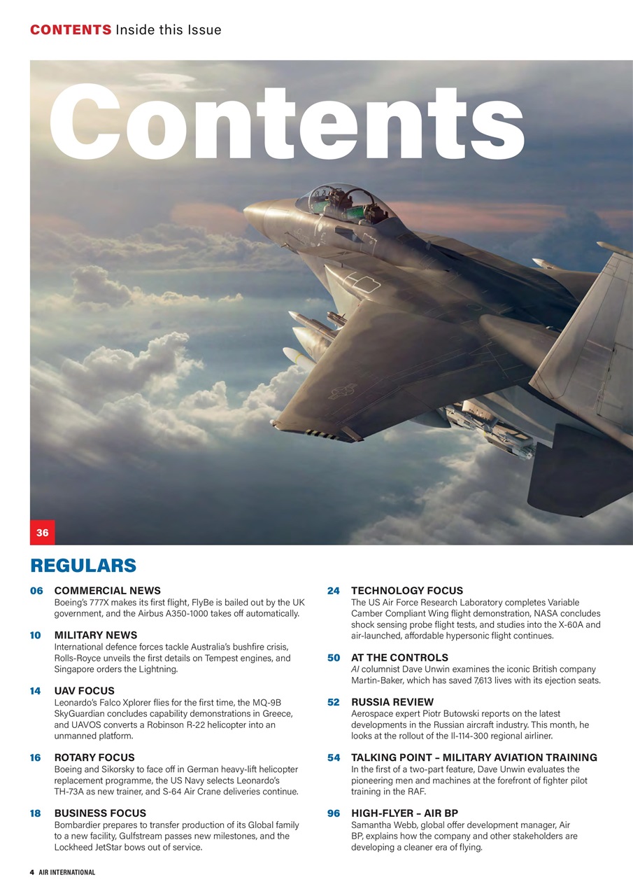 AIR International Preview Pages