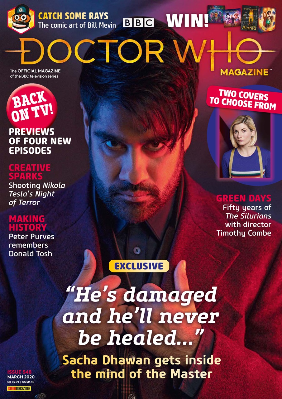 Doctor Who Magazine Preview Pages