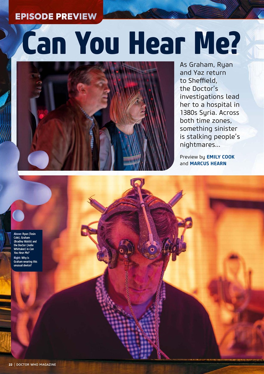 Doctor Who Magazine Preview Pages