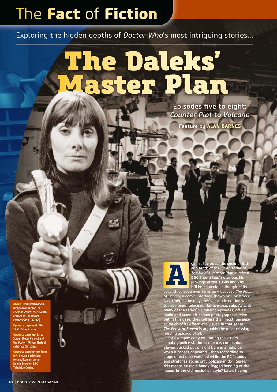 Doctor Who Magazine Preview Pages