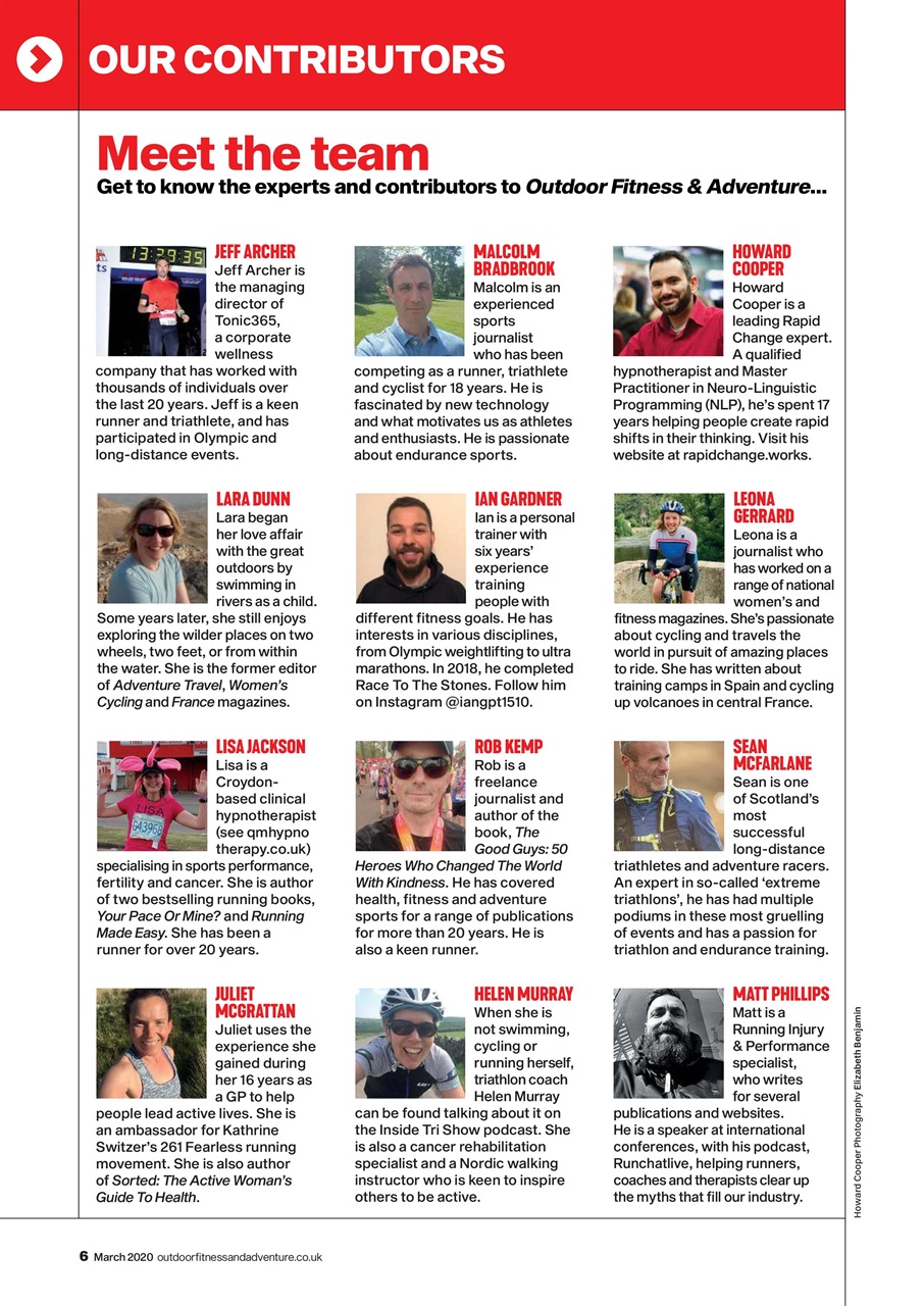 Outdoor Fitness & Adventure Preview Pages