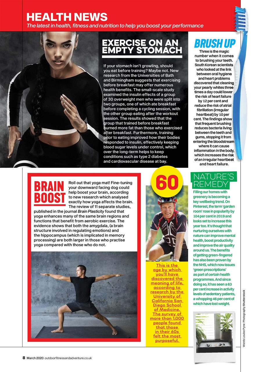 Outdoor Fitness & Adventure Preview Pages