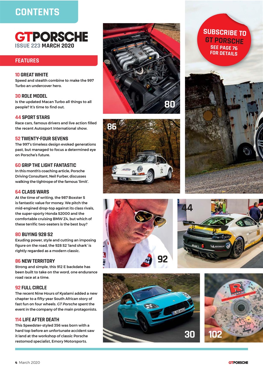 GT Porsche Preview Pages
