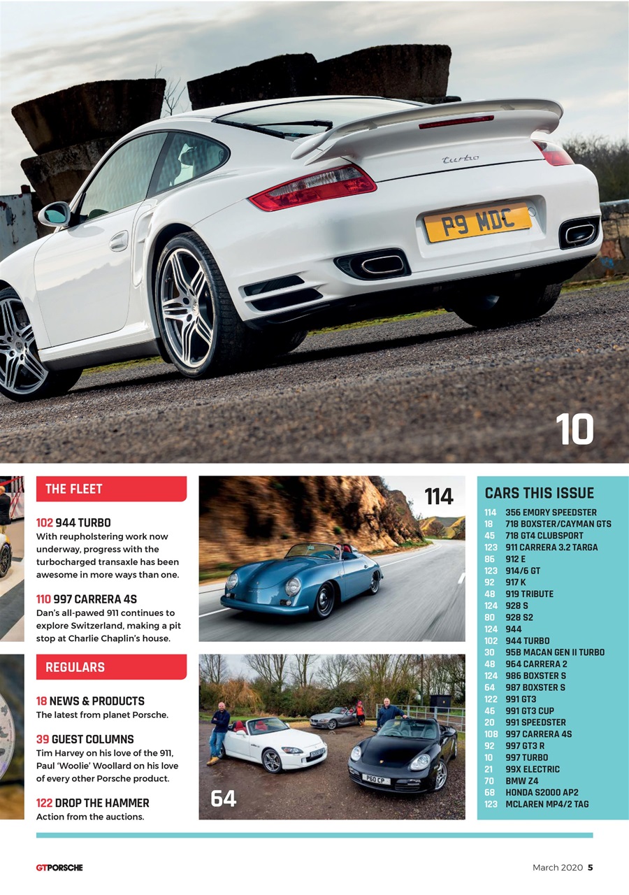 GT Porsche Preview Pages