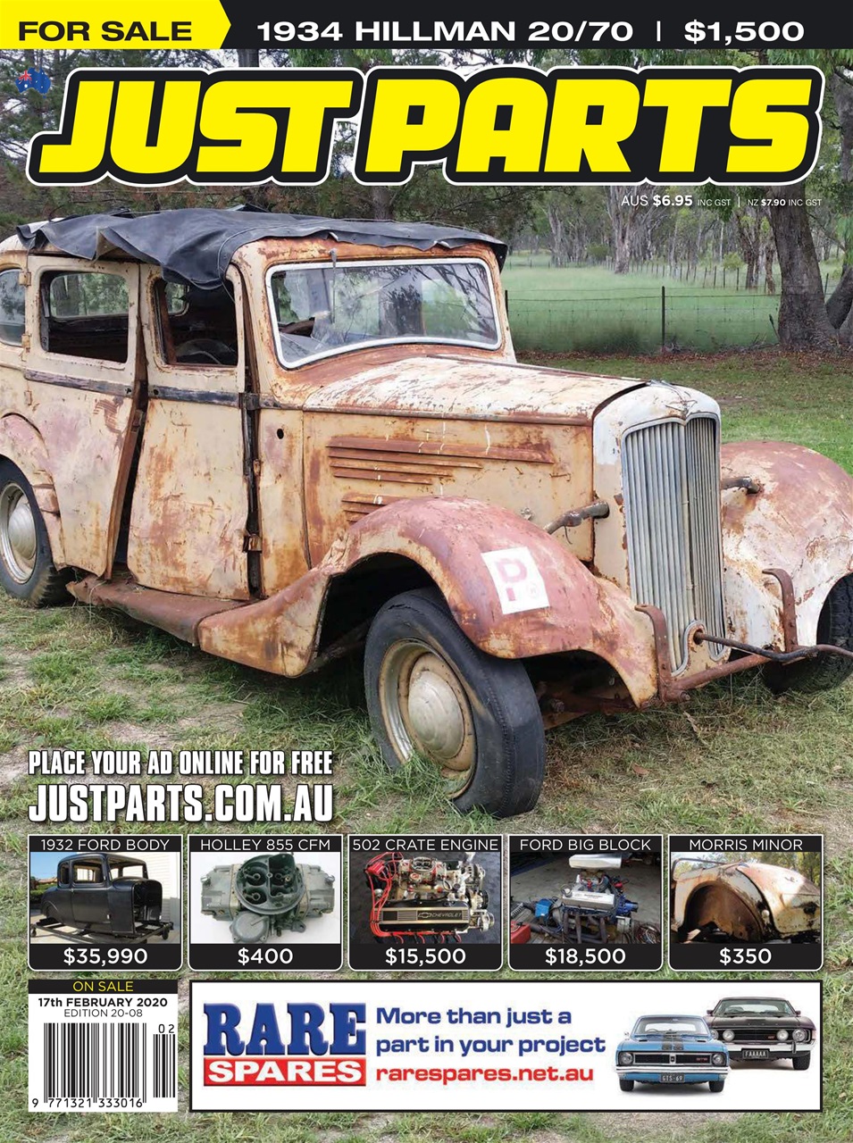 JUST PARTS Preview Pages