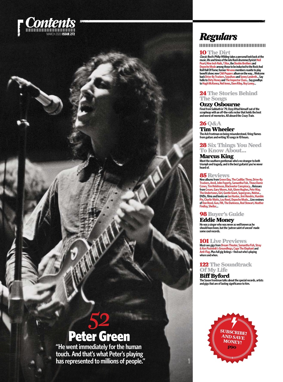Classic Rock Preview Pages