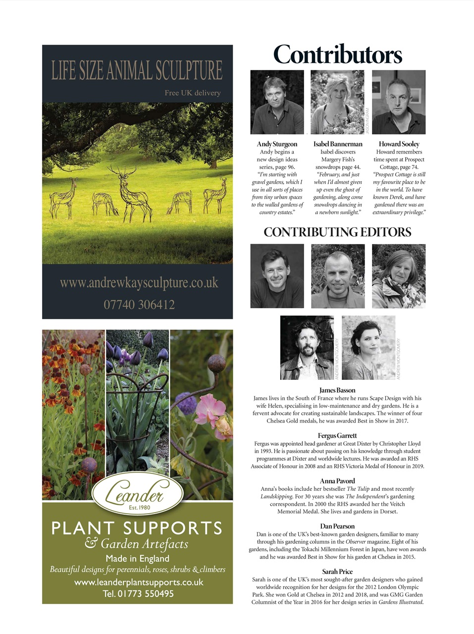 Gardens Illustrated Preview Pages