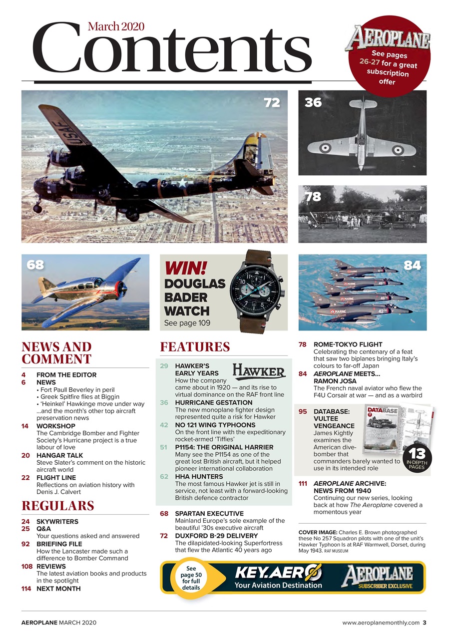 Aeroplane Preview Pages