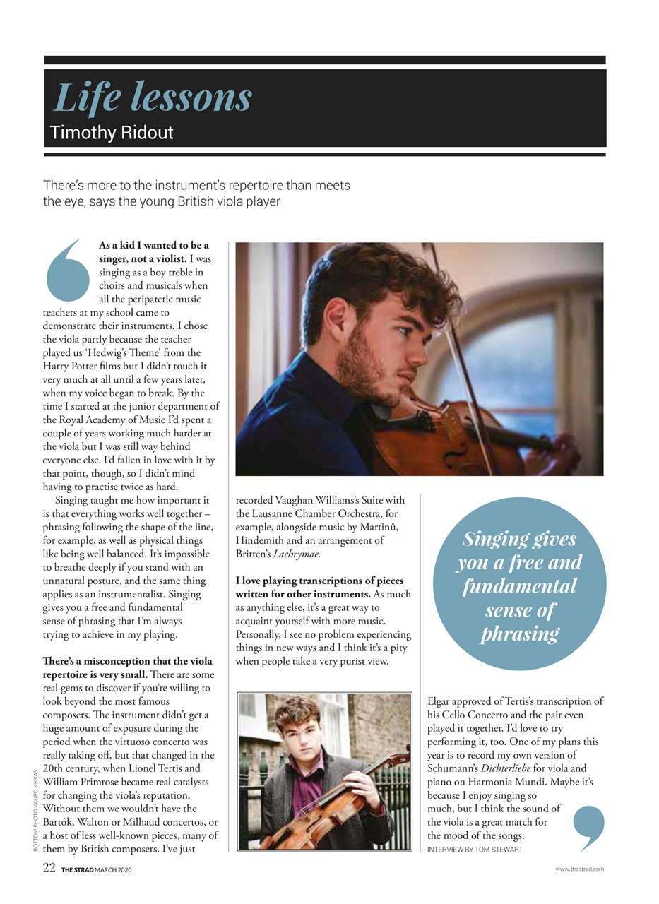 The Strad Preview Pages