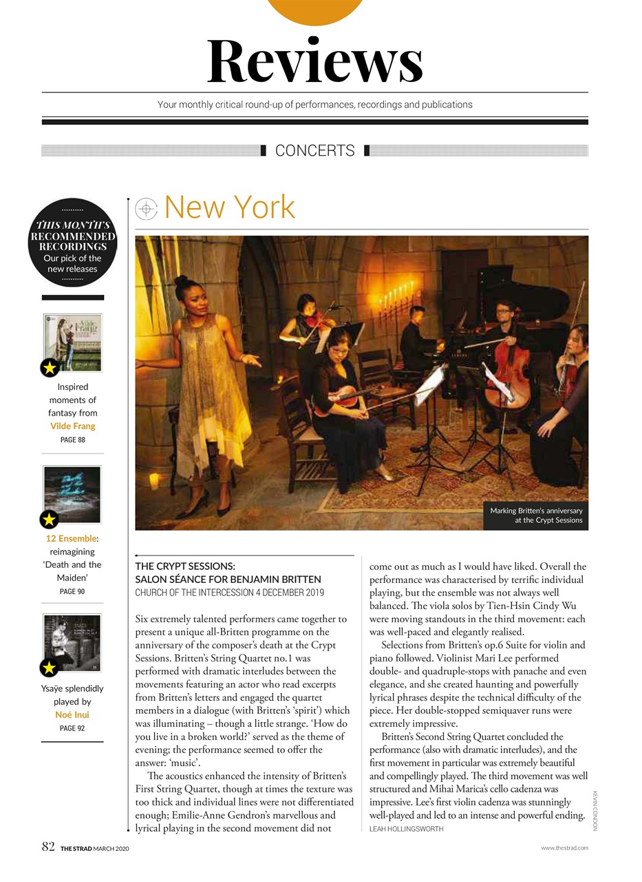 The Strad Preview Pages
