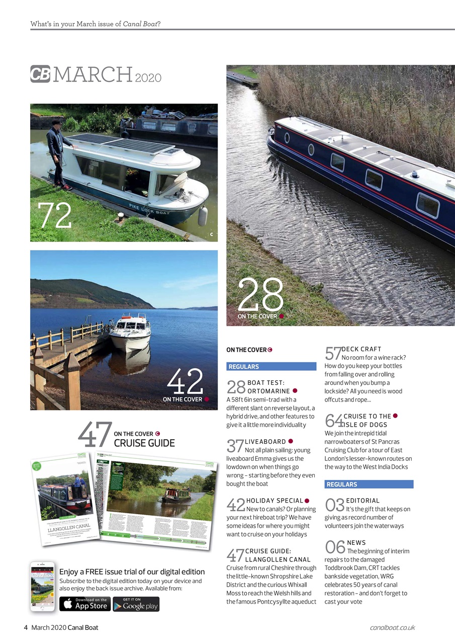 Canal Boat Preview Pages