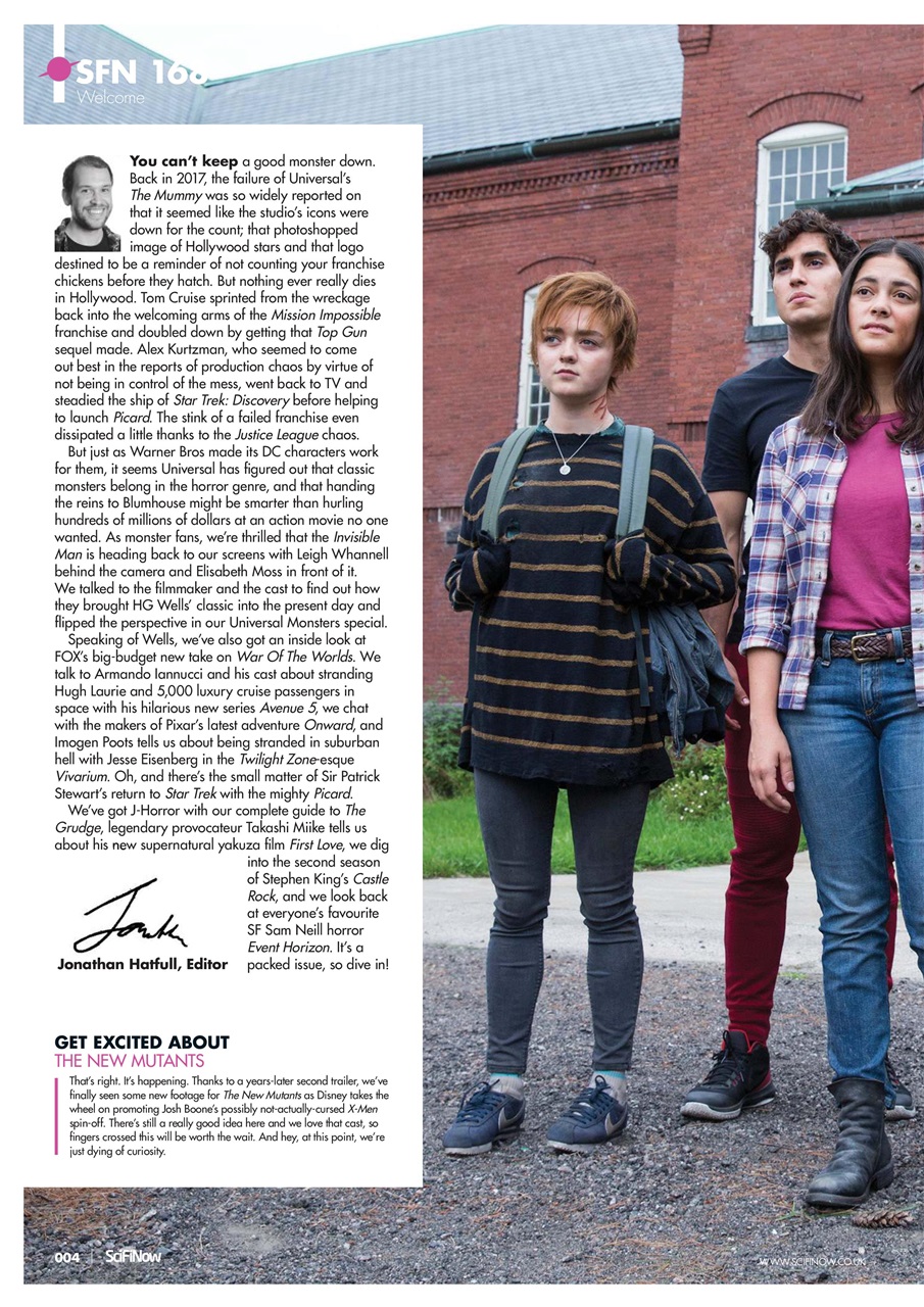 SciFiNow Preview Pages