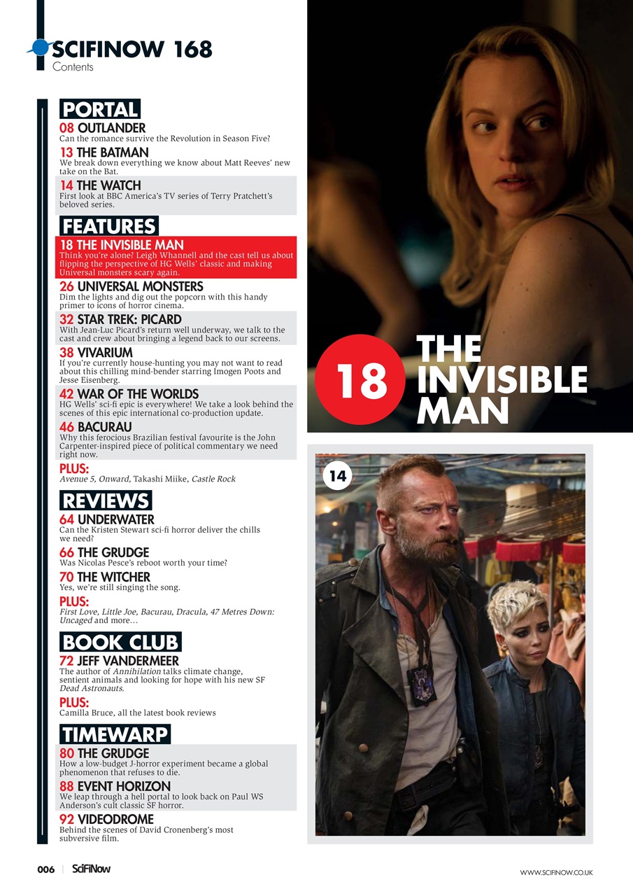 SciFiNow Preview Pages