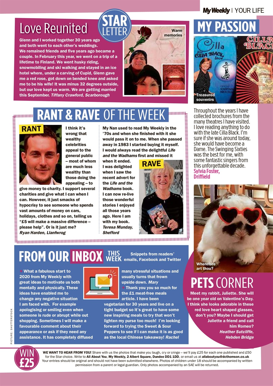 My Weekly Preview Pages