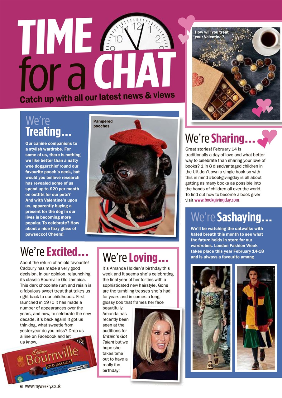 My Weekly Preview Pages