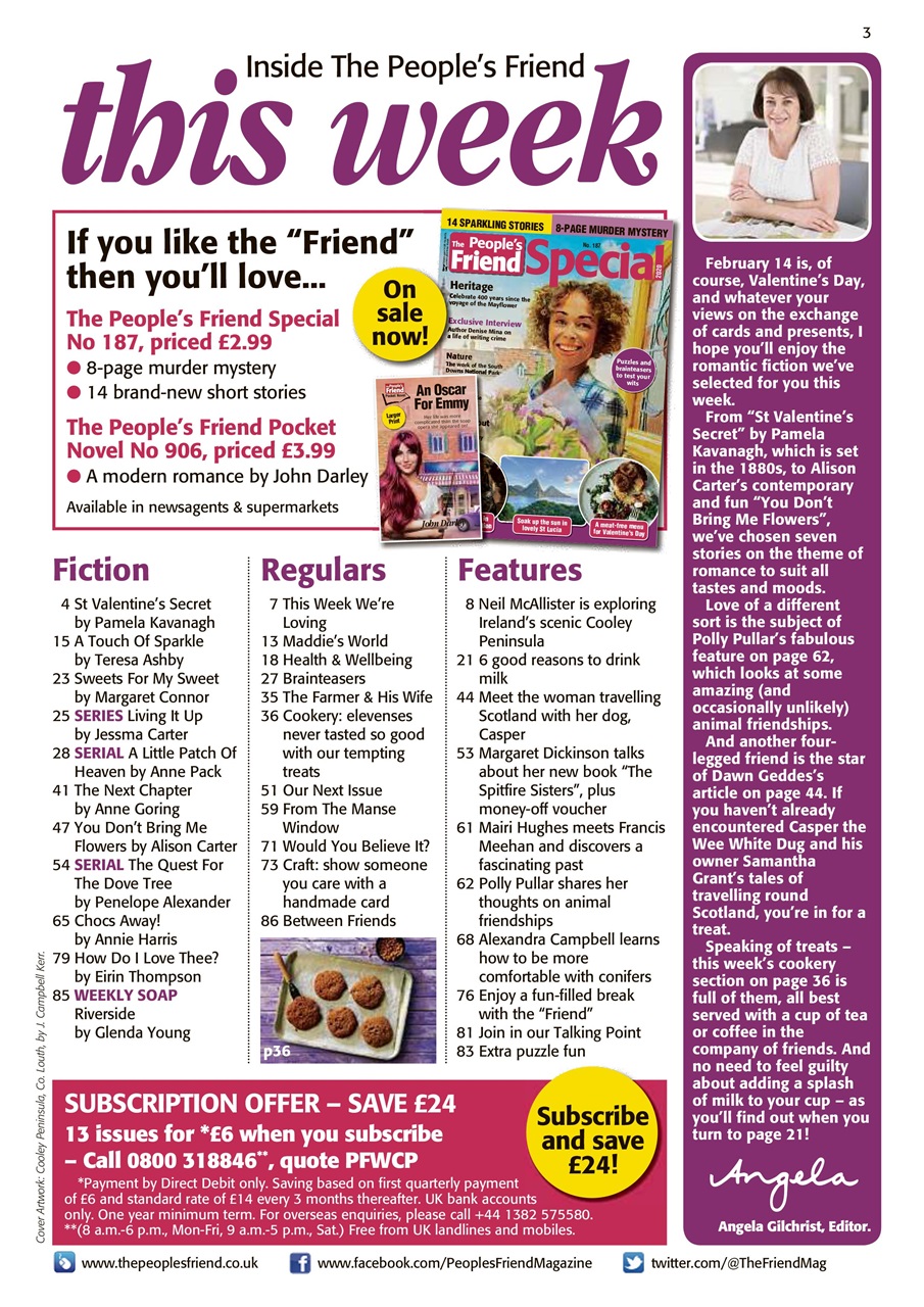 The People’s Friend Preview Pages