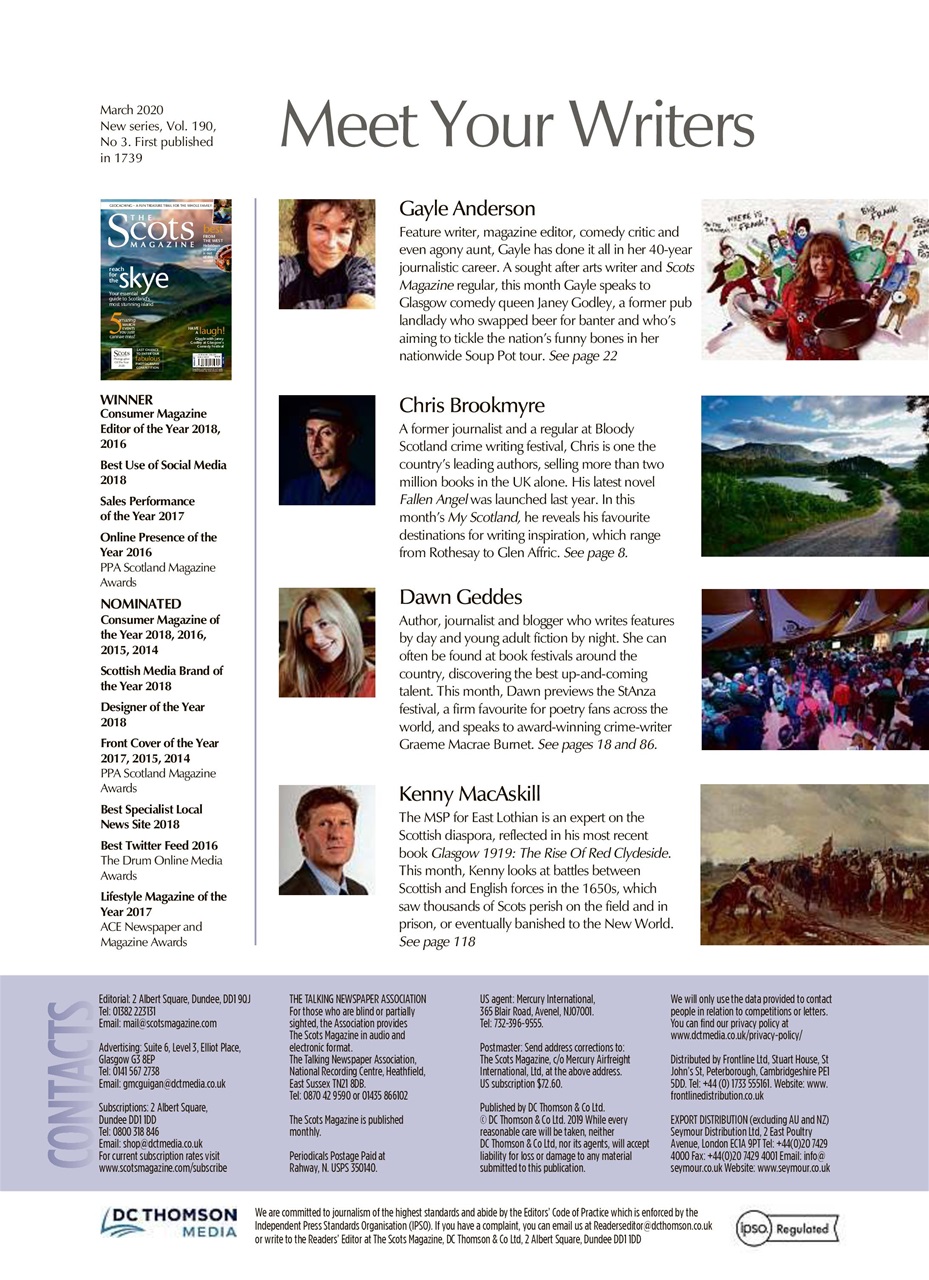 The Scots Magazine Preview Pages