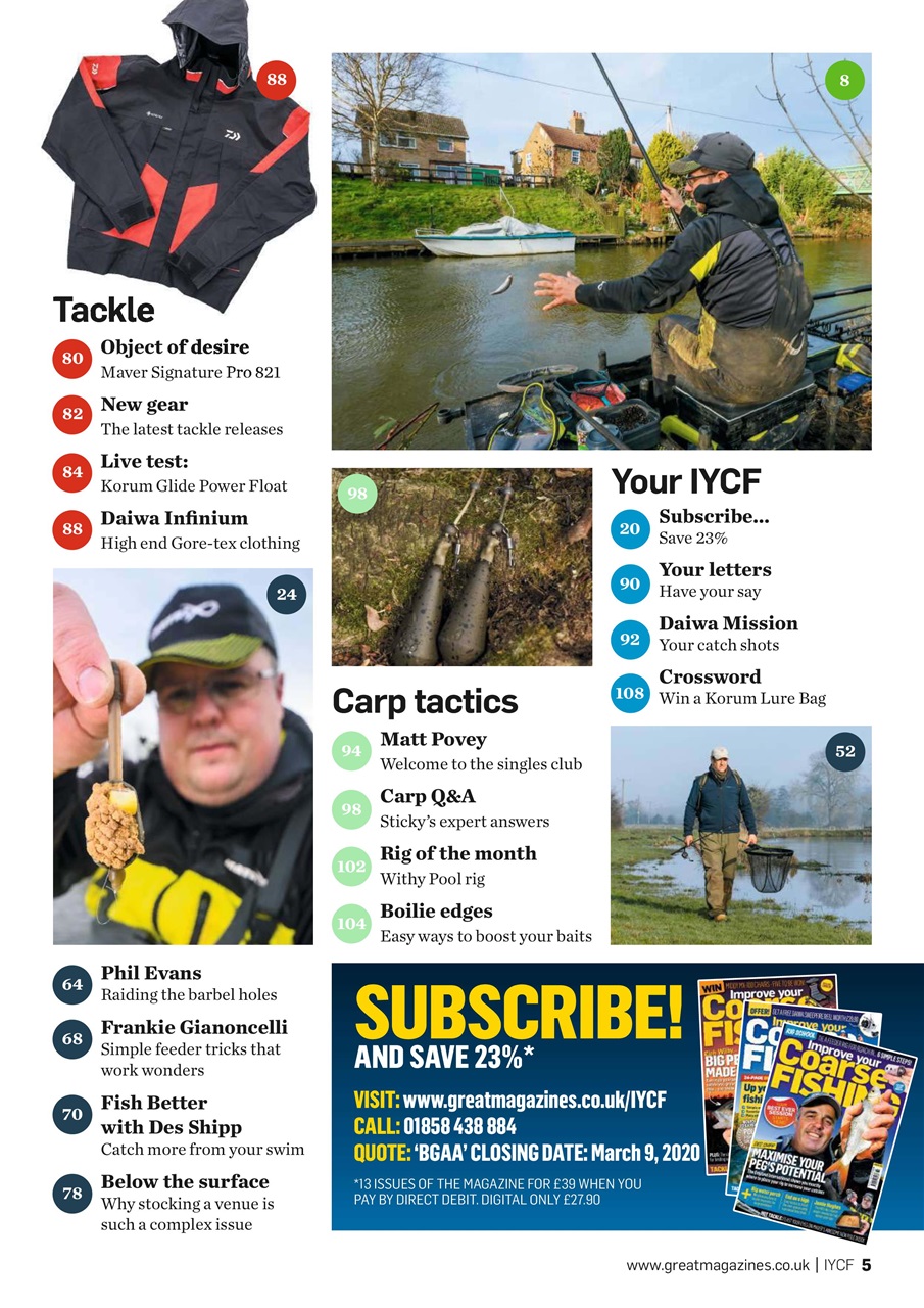 Improve Your Coarse Fishing Preview Pages