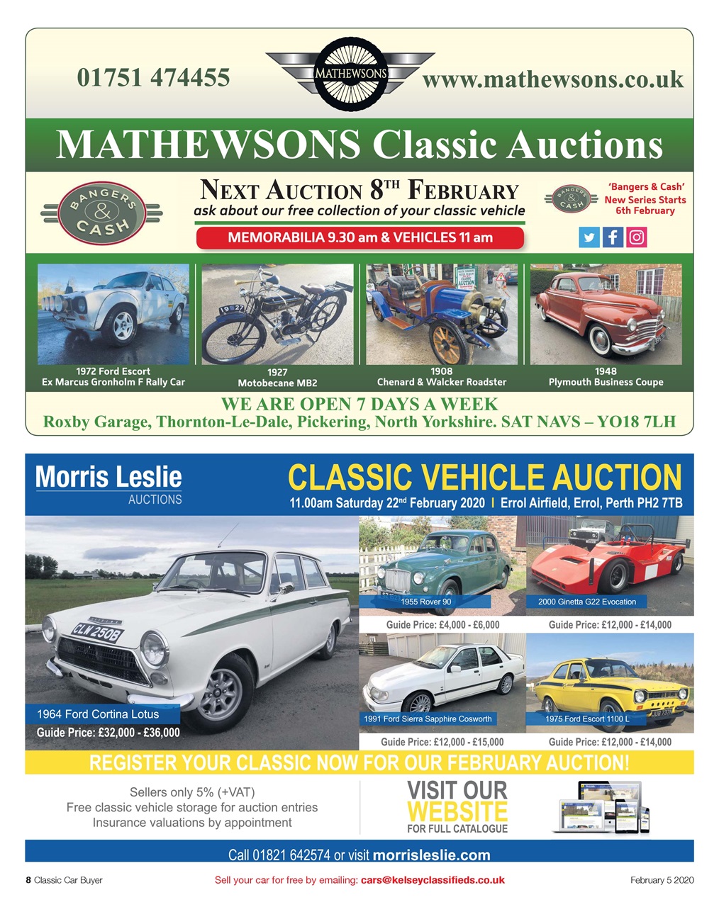 Classic Car Buyer Preview Pages