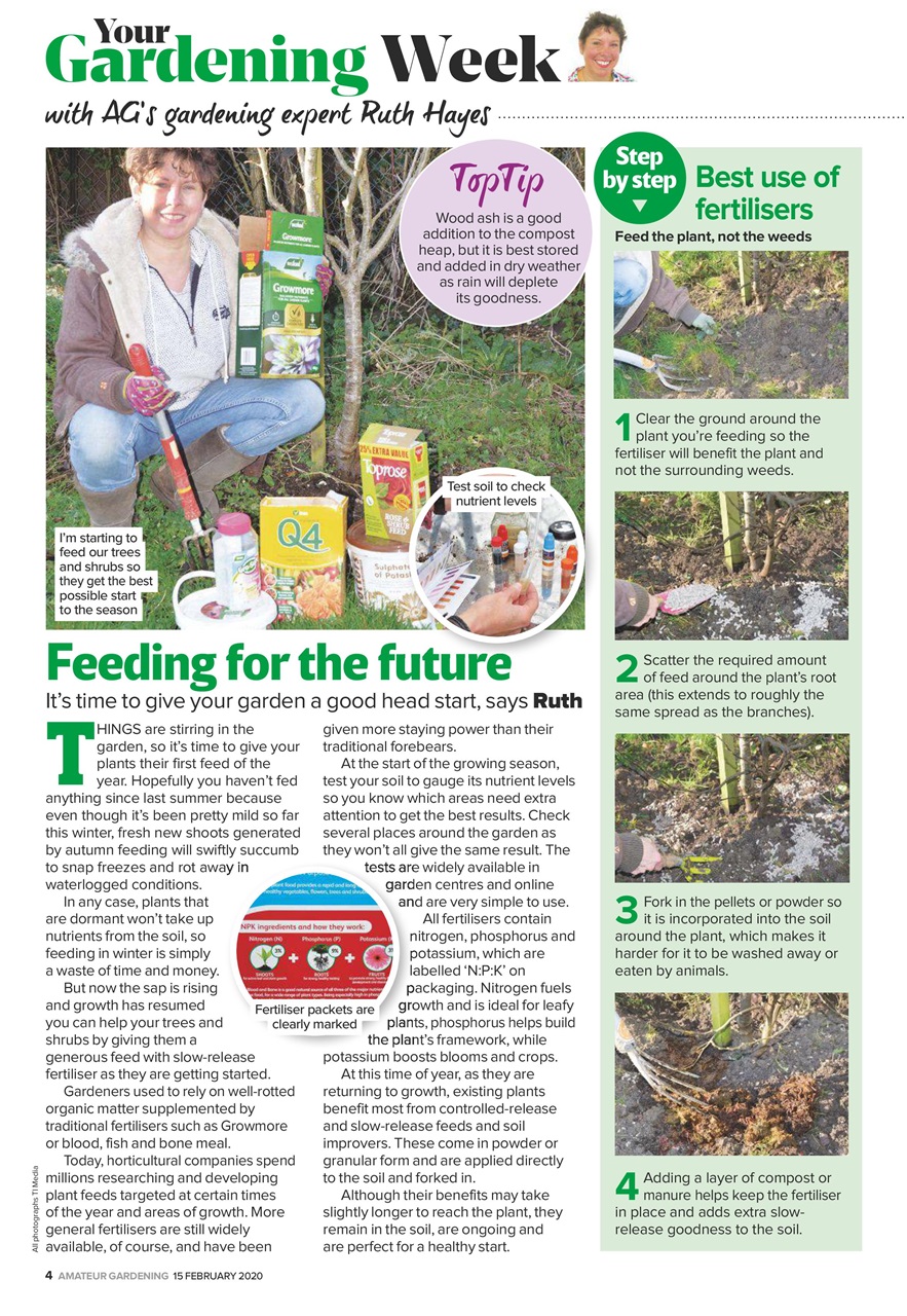 Amateur Gardening Preview Pages