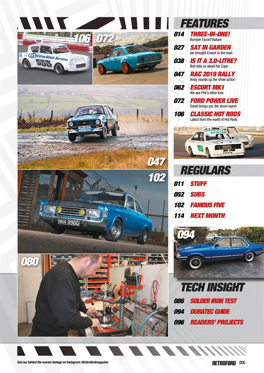 Retro Ford Preview Pages