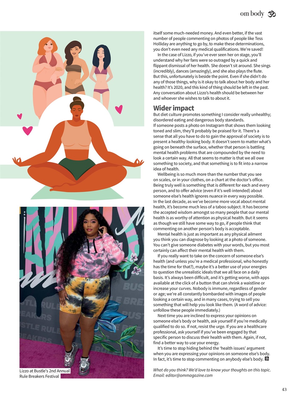 OM Yoga Magazine Preview Pages