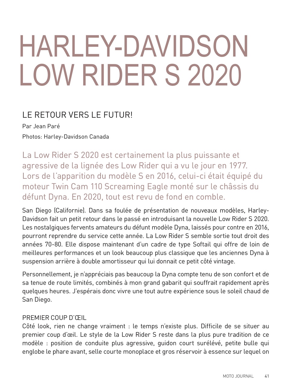 Moto Journal Preview Pages