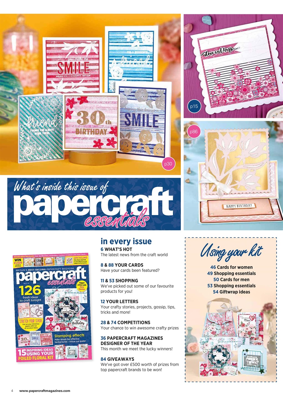 Papercraft Essentials Preview Pages