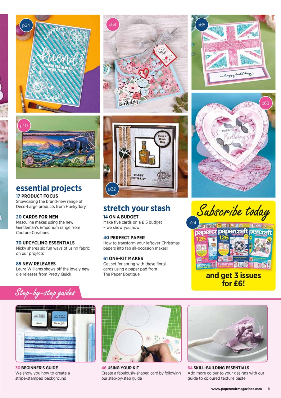 Papercraft Essentials Preview Pages