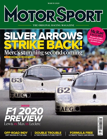 Motor Sport Magazine issue March 2020